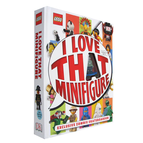 LEGO: I Love That Minifigure Hardcover Book